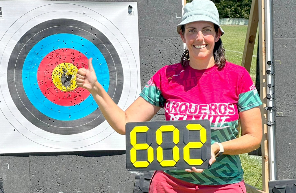 La arquera Ana Cano se hace con un oro y una plata en el Campeonato de Espaa de Aire Libre